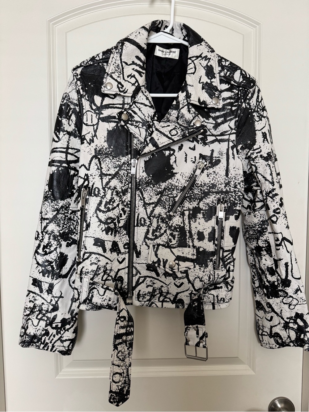Saint Laurent Leather biker jacket